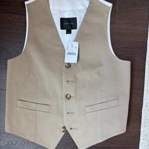 NWT Boys' Ludlow suit vest in Italian stretch chino